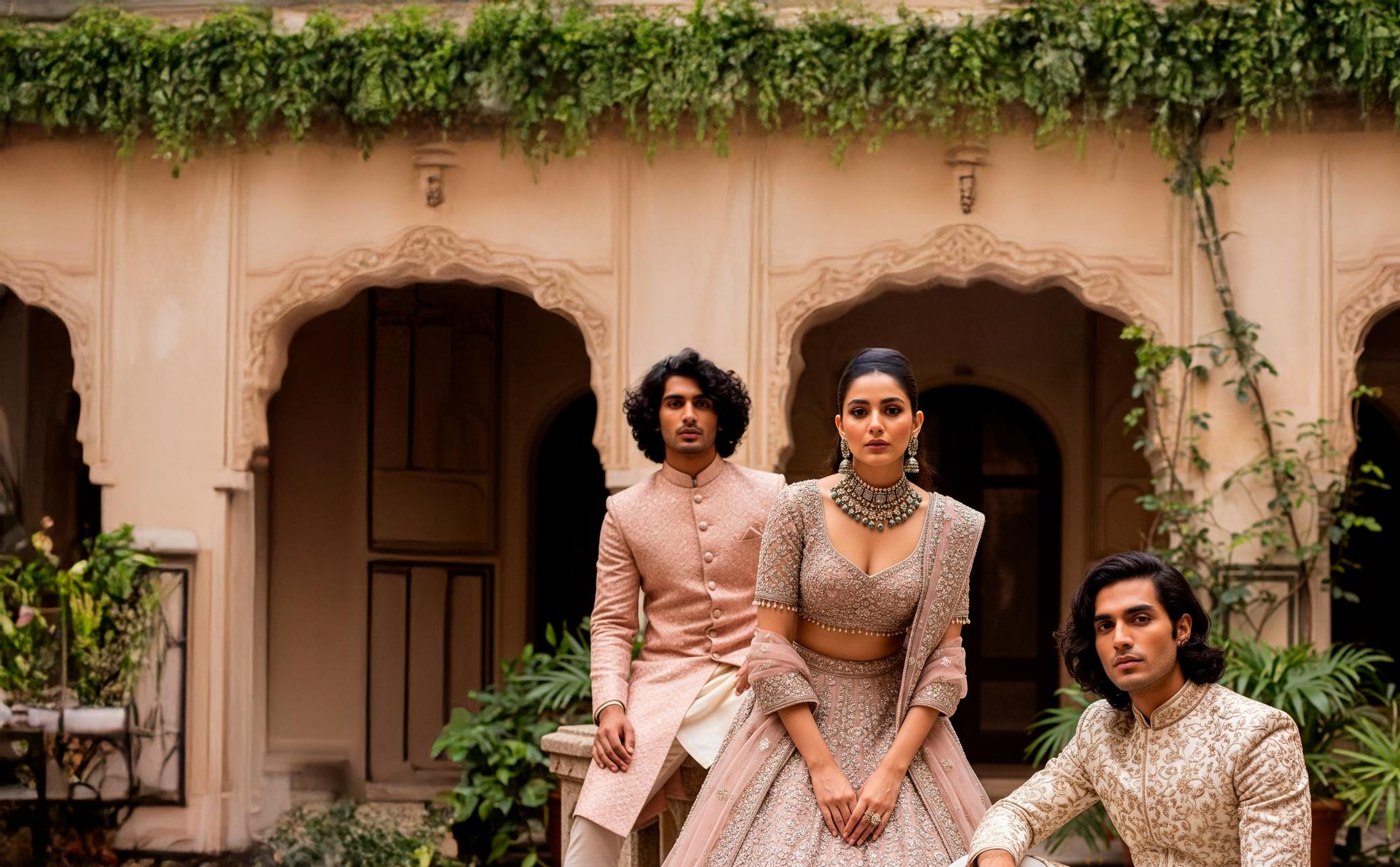 South Asian fashion photography